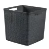 CURVER Jute korv kandiline 17L 28x28x27cm tumehall
