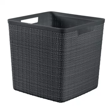 CURVER Jute korv kandiline 17L 28x28x27cm tumehall