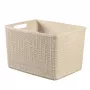 CURVER Jute-korv L 20L 36x28x23cm Kreemjas