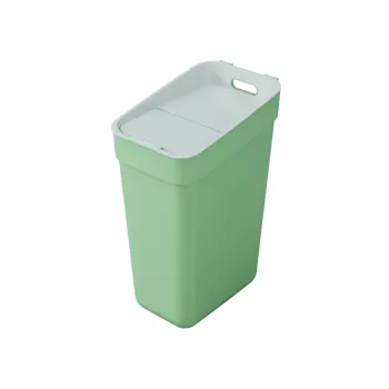 CURVER Ready To Collect 30L taaskasutusprügikast roheline/helehall