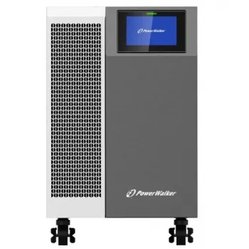 PowerWalker VFI 30K TAP PF1 3/3 BE Online topeltkonversiooniga UPS, 30kVA/30kW, 3-faasiline sisend/väljund, torn, välised akud