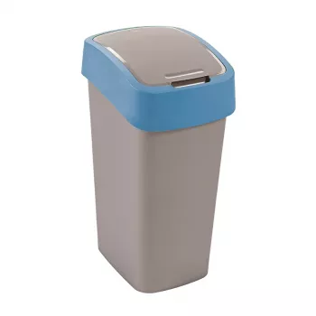 CURVER Flip Bin 45L jäätmeämber hõbedane/sinine
