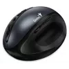 UNITEK Genius Ergo 8300S juhtmevaba ergonoomiline hiir, 1600 DPI, must/hall