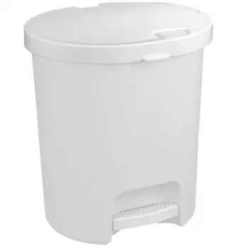 CURVER Deco Bin Pedaaliga Prügikast 25L 36x41cm Valge