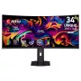 MSI 34-tolline QD-OLED UWQHD 280Hz kõverjooneline mängumonitor (9S6-3DE39T-003)