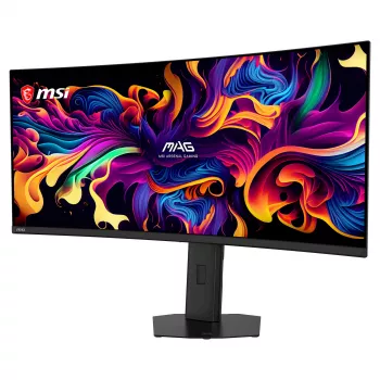 MSI 34-tolline QD-OLED UWQHD 280Hz kõverjooneline mängumonitor (9S6-3DE39T-003)