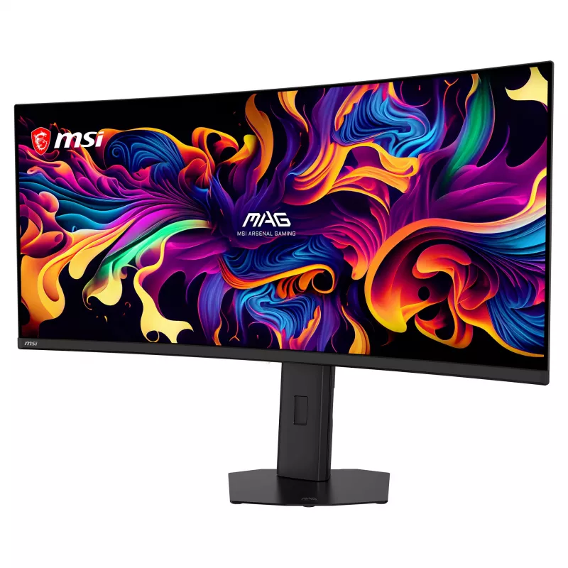 MSI 34-tolline QD-OLED UWQHD 280Hz kõverjooneline mängumonitor (9S6-3DE39T-003)