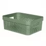 CURVER Infinity Recycled Box 11L 36x27x14cm Roheline
