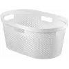 CURVER Infinity taaskasutatud pesukorv 40L 59x39x27cm valge