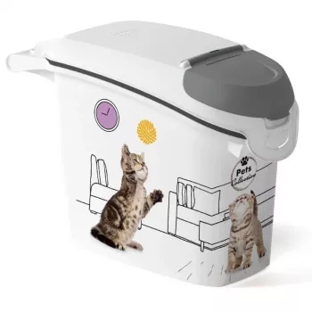 CURVER Pets Life koera- ja kassitoa söögi hoiukonteiner 6 kg 15 L õhukindel 23x50x36 cm