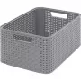 CURVER Style hoiukarp M 38,6x28,7x17 cm helehall rotangiefektiga 17L