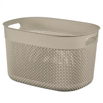 CURVER Filo L hoiukorv 18L 38x28x22cm beež punutud välimusega