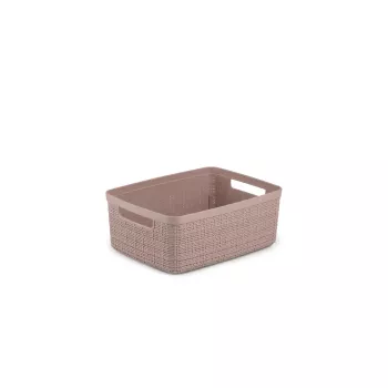 CURVER Jute-korv S 5L 27x20x11cm Roosa - Looduslikust džuudist hoiukorv
