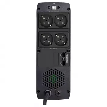 FSP ST 1200 Tower 1200VA 720W liin-interaktiivne UPS 4 Schuko pistikupesa ja RJ45 kaitsega