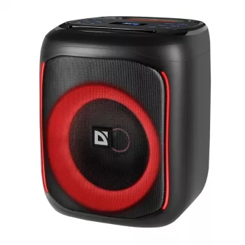 Defender BOOMER 50 Bluetooth kõlar 50W MP3/FM/SD/USB/AUX/TWS/LED/MIC Karaoke Must
