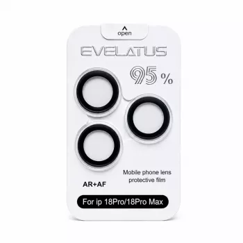 Evelatus Apple iPhone 18 Pro / 18 Pro Max kaamera läätse kaitseklaas Armor Clear