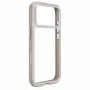 Evelatus Apple iPhone 17 Pro LiveCase hübriidkate koos alusega PC+TPU hõbedane