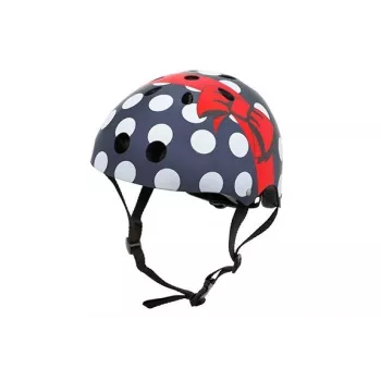 Hornit Polka Dot laste jalgrattakiiver 48-53cm LED-valgustusega