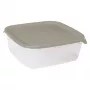 CURVER Fresh&Go toidukonteinerite komplekt 4 tk ristkülikukujuline 0,5+0,8+1,7+2,9L beež