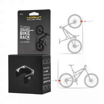 Hornit CLUG PRO MTB Plus jalgratta hoiustamissüsteem - must, XXL (sobib 2,3 inch-3,3 inch rehvidele) 7765PCP