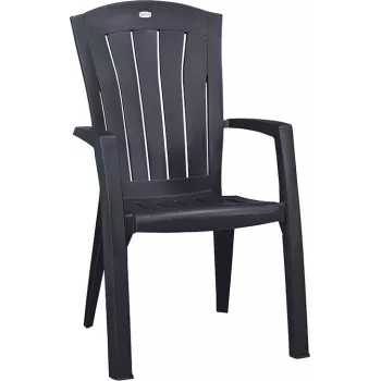 KETER Santorini virnastatav alumiiniumist aiatool hall Textilene UV-kindel ilmastikukindel 110 kg