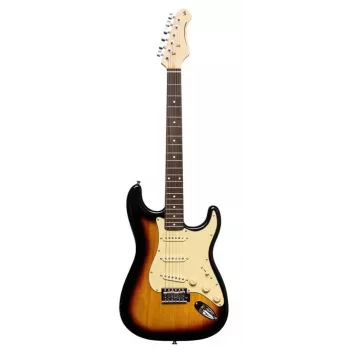 Stagg SES-30 SNB elektrikitarr - Sunburst