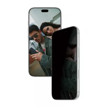 PanzerGlass PGS kahesuunaline privaatsuskaitseklaas Apple iPhone 2026 Pro jaoks Ultra-Wide Fit