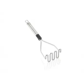 LEIFHEIT ProLine kartulipuderaja 103032 – 18/10 roostevaba teras, ergonoomiline must käepide, nõudepesumasinas pestav, 285 mm