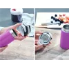 LEIFHEIT Thermos Flip 350 ml lilla vaakumisoleeritud pudel