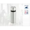 LEIFHEIT Thermos Coco 0,75L vaakumisoleeritud termospudel, roostevaba teras ja klaasist sisemus, hõbedane