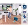 LEIFHEIT põrandapuhastuskomplekt Clean Twist M Ergo koos Power Cleaner 1L, pöörleva mopiga süsteem, roheline/valge