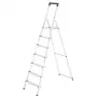 Hailo L40 StandardLine 4-astmeline alumiiniumist treppredel turvakäsipuuaga, 150 kg, EN 131
