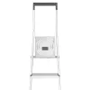Hailo L40 StandardLine 4-astmeline alumiiniumist treppredel turvakäsipuuaga, 150 kg, EN 131