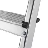 Hailo L40 StandardLine 4-astmeline alumiiniumist treppredel turvakäsipuuaga, 150 kg, EN 131