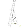 HAILO Kombineeritud redel HobbyLOT Alumiinium 2x8 + 1x9 astet