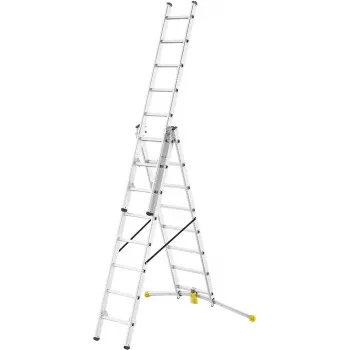 HAILO Kombineeritud redel HobbyLOT Alumiinium 2x8 + 1x9 astet