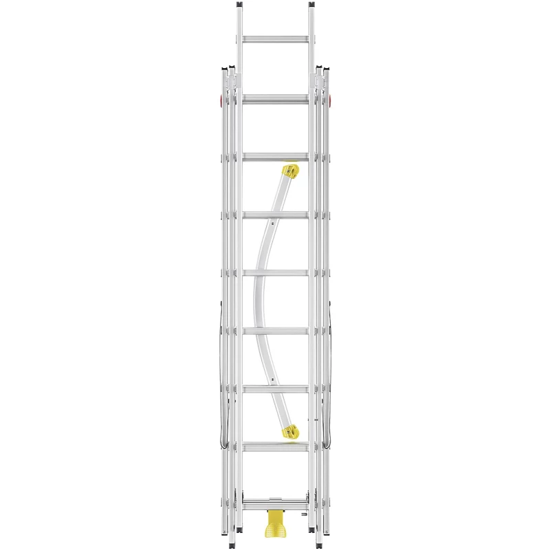 HAILO Kombineeritud redel HobbyLOT Alumiinium 2x8 + 1x9 astet