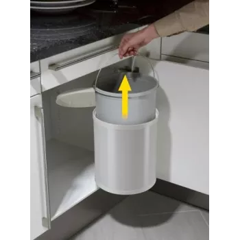 HAILO süvisprügikast Compact-Box M 15L valge