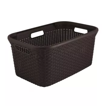 CURVER Pesukorv Style 45L 59,2 x 38 x 27 cm Tume pruun