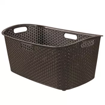 CURVER My Style pesukorv 47L tume pruun 60x39x28cm
