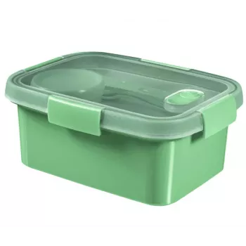 CURVER toidunõu lõunakomplekt ristkülikukujuline 1,2L Smart Eco To Go 20x15x9cm helesinine