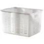 Curver Alfa XL läbipaistev ristkülikukujuline hoiukorv 43x31,4x25,8cm 35L