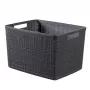 CURVER Jute-korv L 20L 36x28x23cm Tumehall