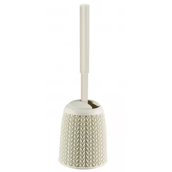 CURVER Knit WC-hari hoidikuga, valge, Ø14x43 cm