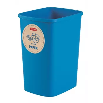 Curver Deco Flip Bin taaskasutusprügikastide komplekt 3x10L sinine roheline kollane