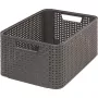 CURVER Style M hoiukarp 38,6x28,7x17 cm tumehall rotaniefektiga 18L