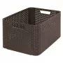 CURVER Box Style L 43,6 x 32,6 x 23 cm tume pruun hoiukast