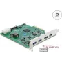 Delock PCI Express x4 kaart 4 x USB 5 Gbps USB Type-A Quad Channel