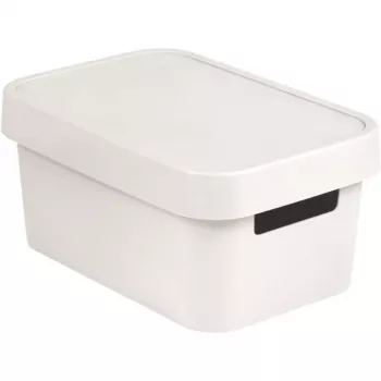 CURVER Infinity Recycled 4,5L hoiukarp kaanega, 27 x 19 x 12 cm, valge