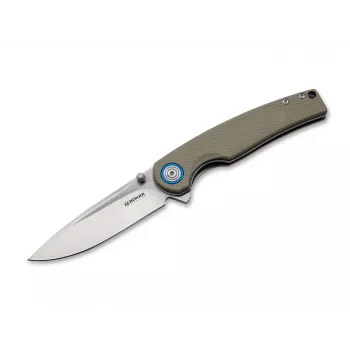 Boker Magnum Shark Knife 01SC007 kokkupandav nuga 440A terasest G-10 käepidemega must